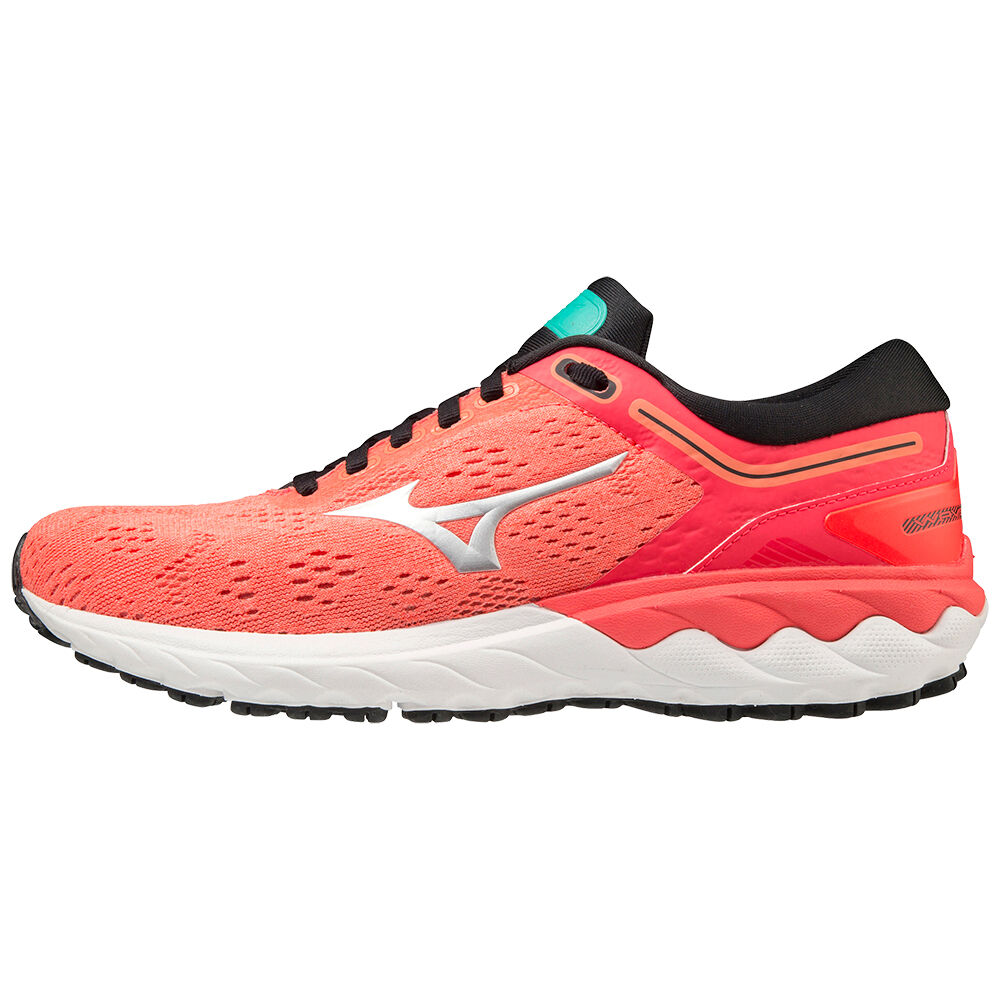 Mizuno Wave Skyrise - Bayan Koşu Ayakkabısı - Mercan Türkiye (SLJHEO-940)